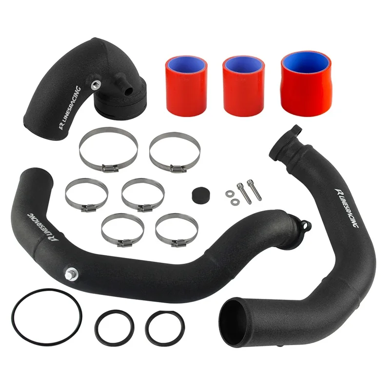 

Intercooler Kit Twin 2.25" Upgrade Charge Boost Pipe & ELbow for BMW M3 M4 M2C F80 F82 F83 S55 15-20 Red/Blue/Black