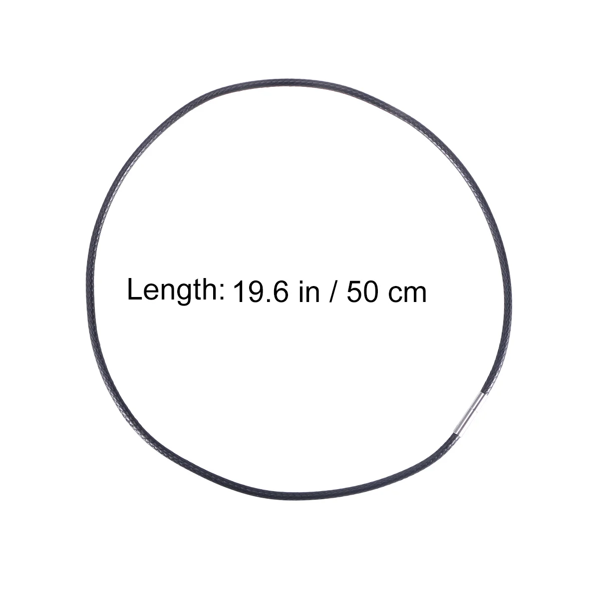 1.5 مللي متر قلادة سوداء قلادة الشمع الحبل مرنة Diy بها بنفسك صنع المجوهرات الحرفية الحبل ل أساور الخلخال حجر المعلقات