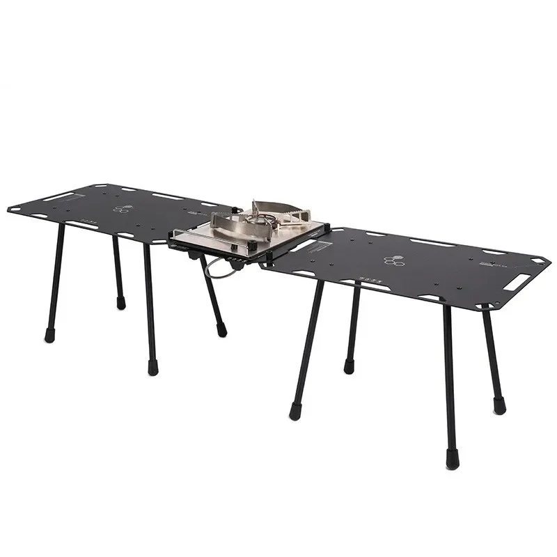 Square Aluminum Alloy Folding Table, Tactical Table, Camping Barbecue, Outdoor, Hot Selling