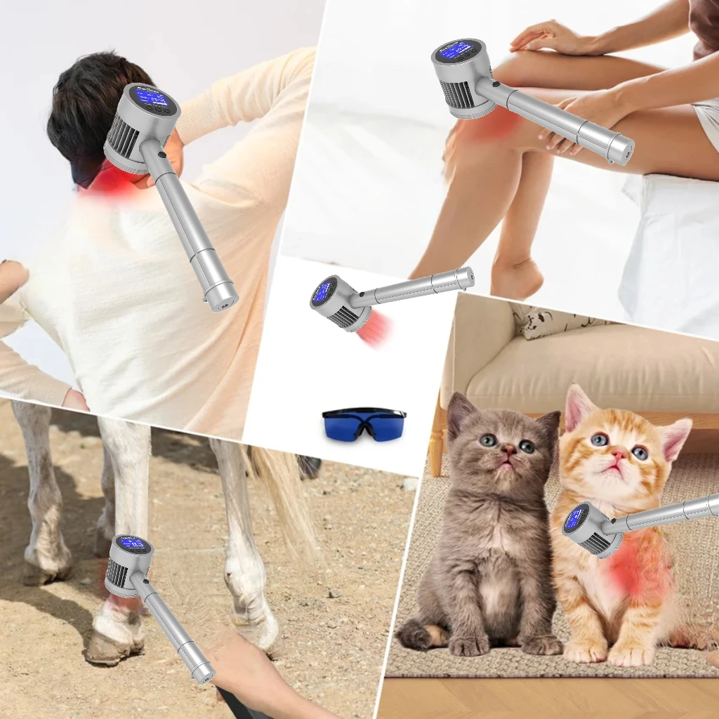 

Portable Red Light Device 650nm 808nm - Fast Pain Relief for Back, Shoulder, Arthritis, Muscle Injuries