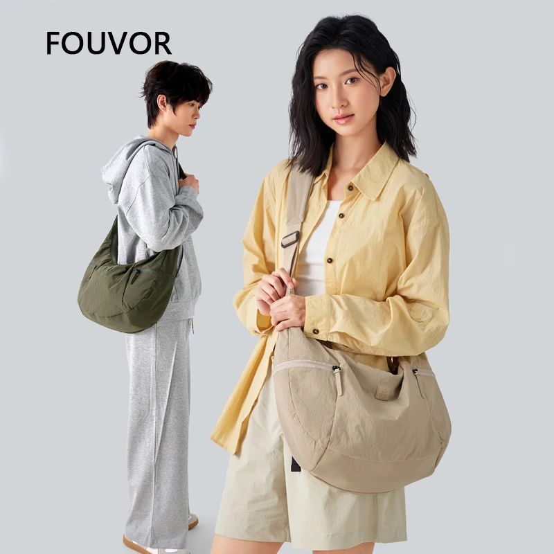 

FOUVOR Women's Lightweight Large Capacity Crossbody Bag for Travel Commute Men Women Casual Shoulder Bag Fashion Handbag 3071-17