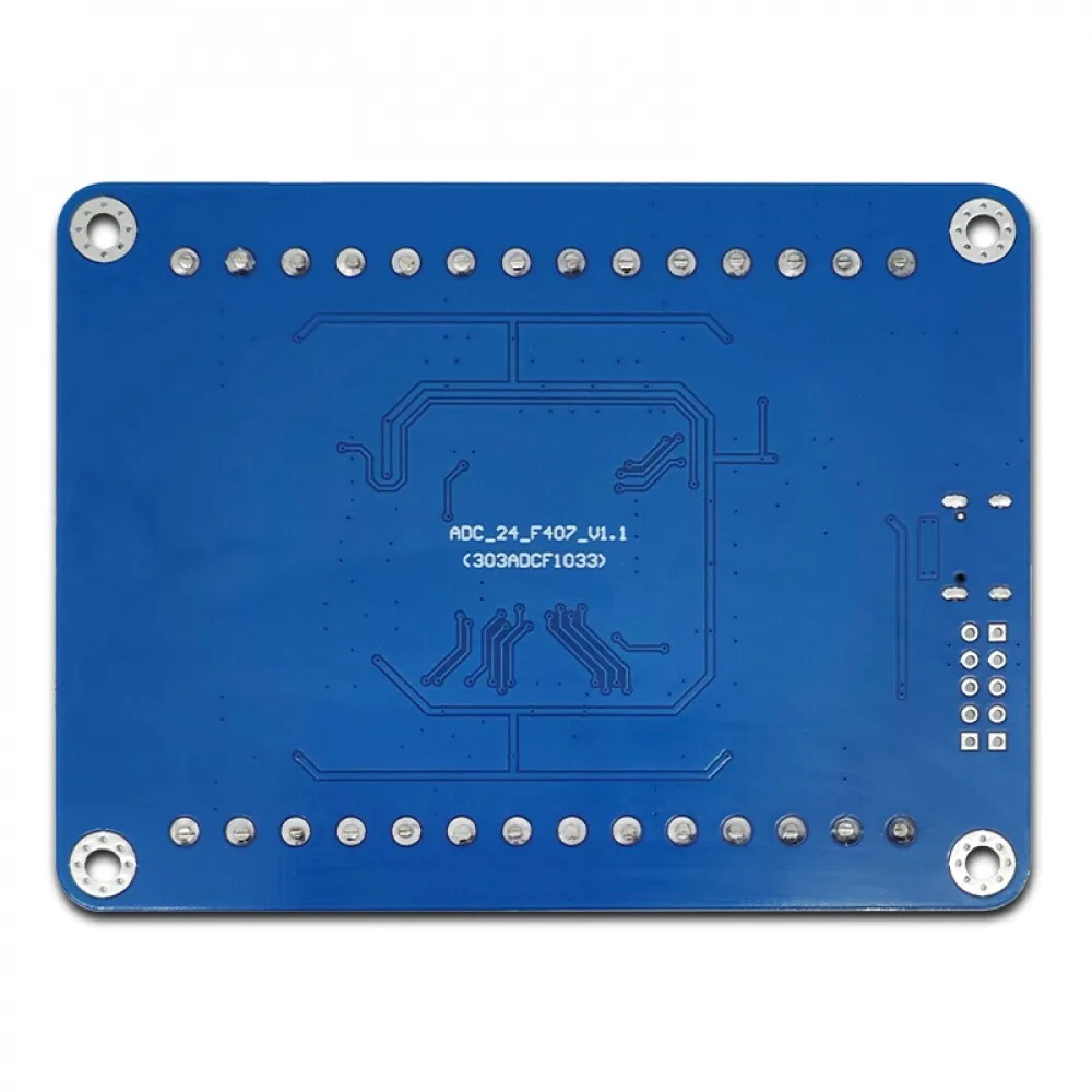 STM32F407ZET6 Type-C Interface 0-3V 24 Channel 12 Bit AD Sampling Module Data Acquisition simultaneous with TVS protection board