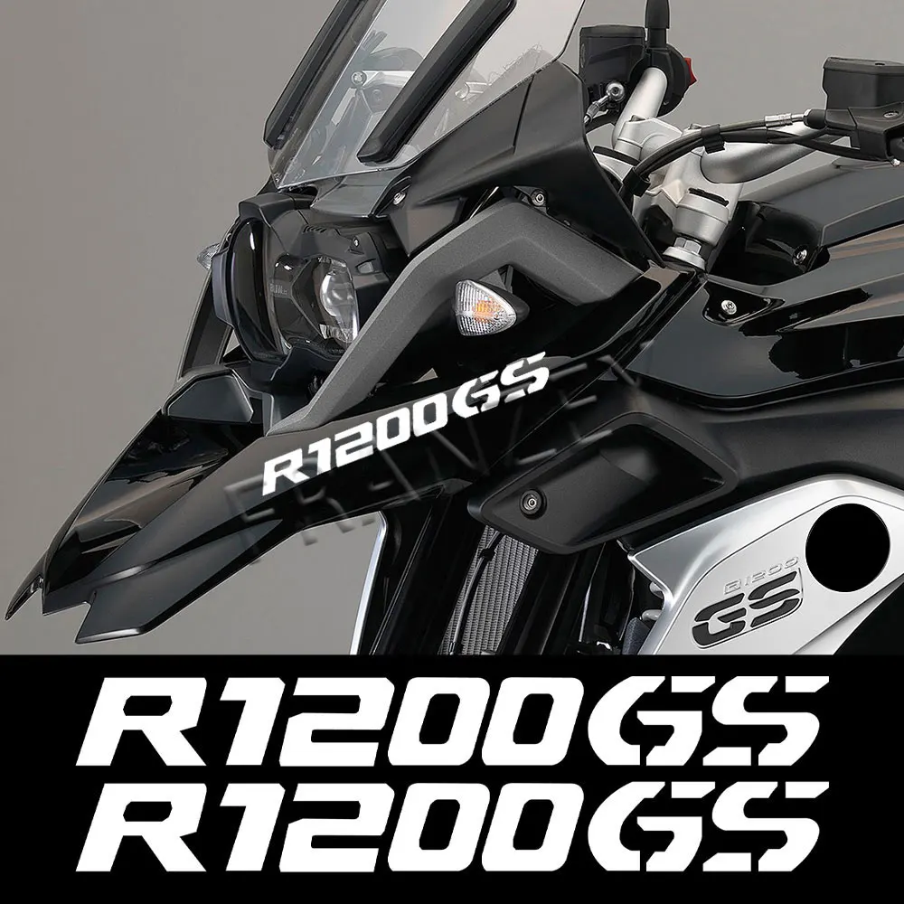 Dla R1200GS naklejki motocyklowe wodoodporna przednia owiewka naklejka akcesoria przygodowe R1200 R R1200 GS 1200GS ADV LC