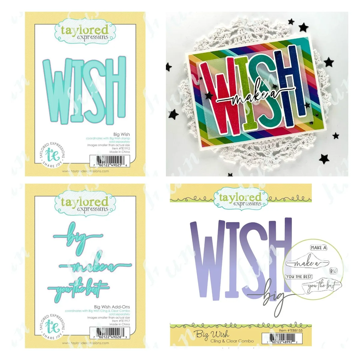 

Metal Cutting Dies Scrapbooking DIY Paper Card Embossing Craft Supplies Diary Decor Big Wish Cling & Clear Combo Cut Die