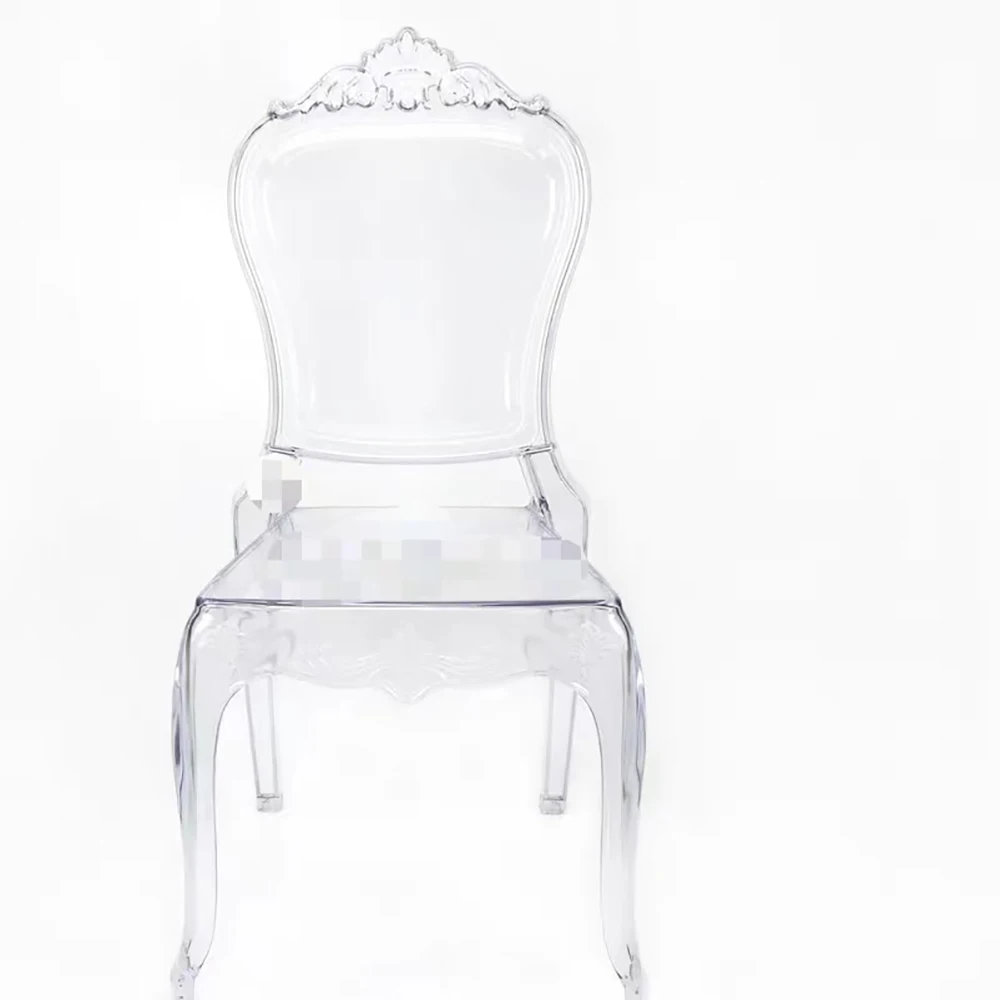 Wholesale Plastic Transparent Acrylic Dining Chair For Outdoor Event Party Wedding