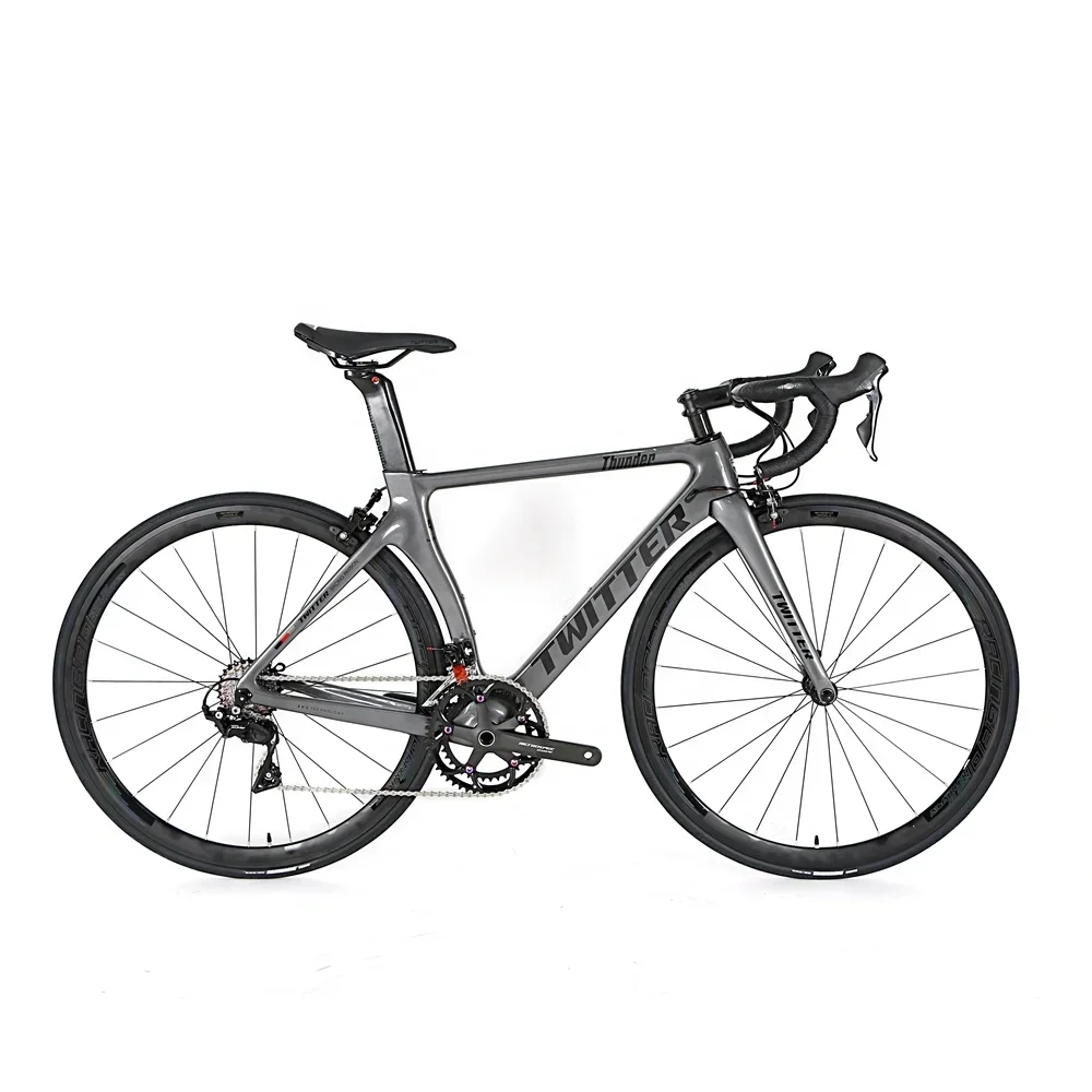 Twitter road bike Carbon fiber frame 700c 25c basikal groupset 22 speed racing bicycle for men