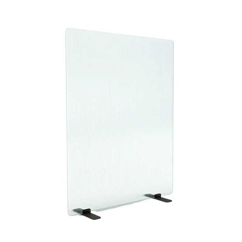 

Simple Italian style, restaurant privacy Changhong glass tempered, office partition screen with pulley