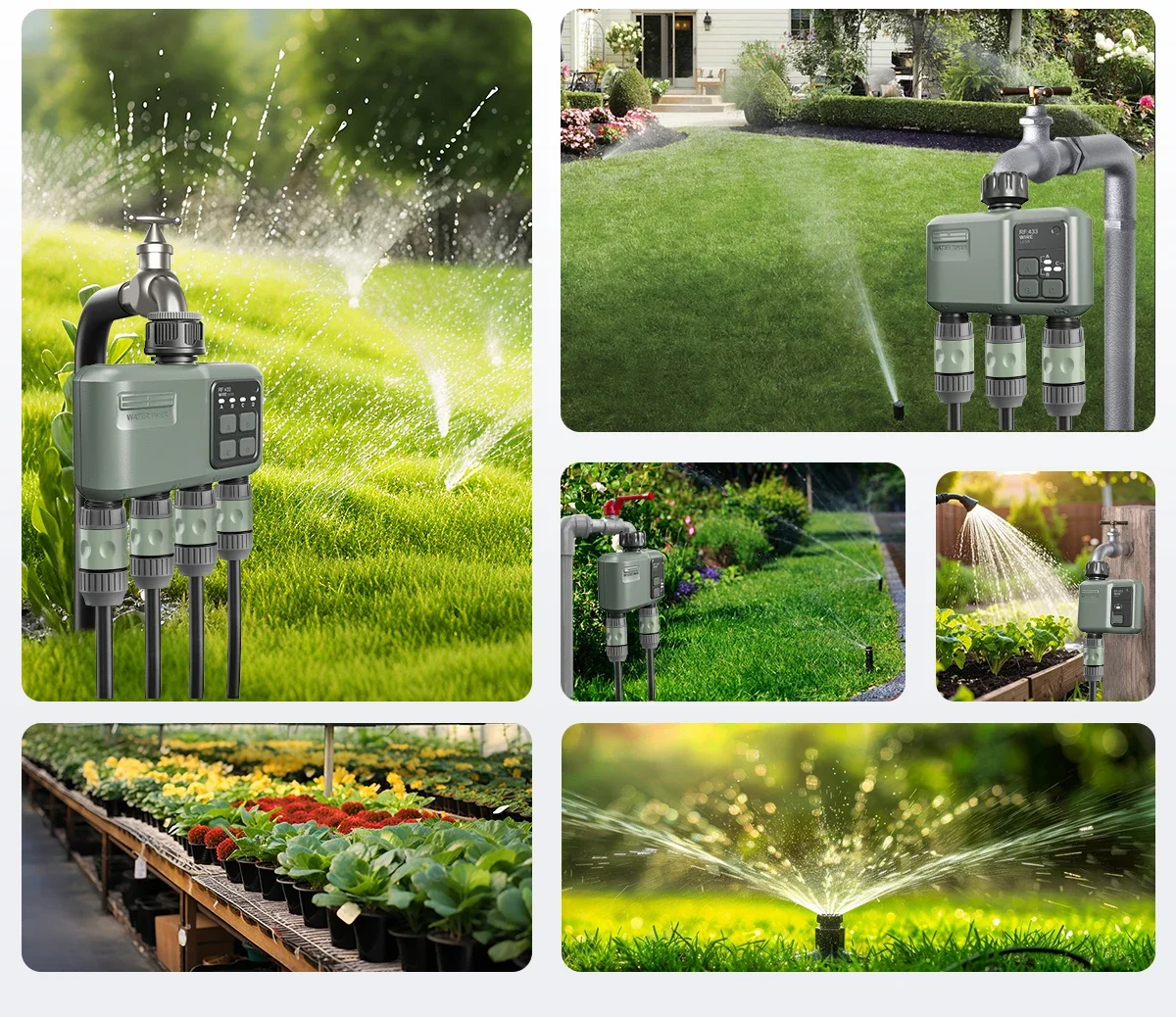 Smart 4-Zone Wireless Water Ti - огляд і ціна Farming Zone
