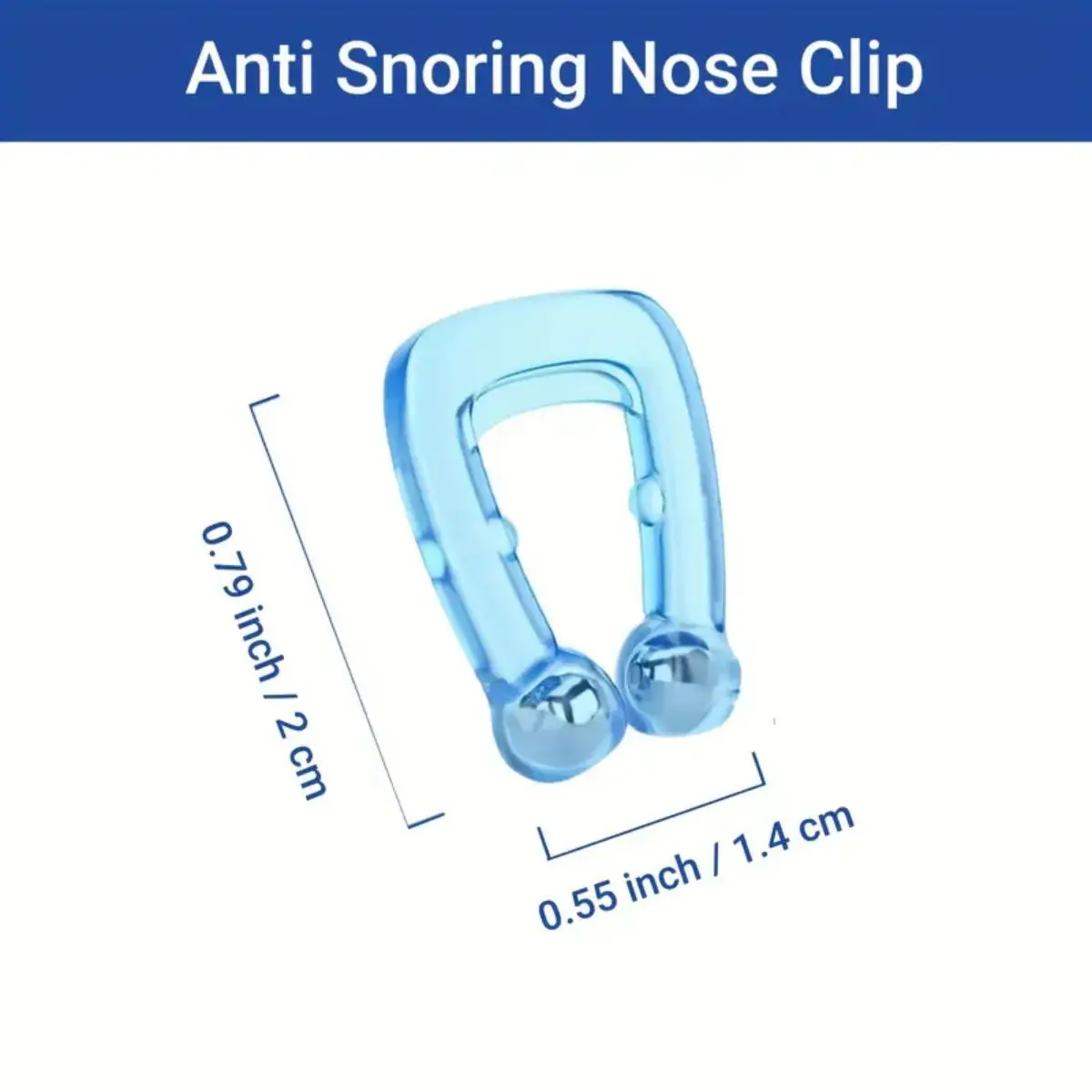 【Hot sales】4PCS anti-snoring device, silicone magnetic anti-snoring nose clip, snoring solution, ease snoring