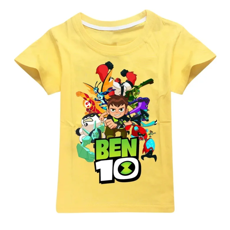 Kaos AIAI 2025 untuk / Anime B-benning 10 Kartun Print Kaos Anak Lucu Anak Laki-laki Perempuan Pakaian Umum Musim Panas Bayi T