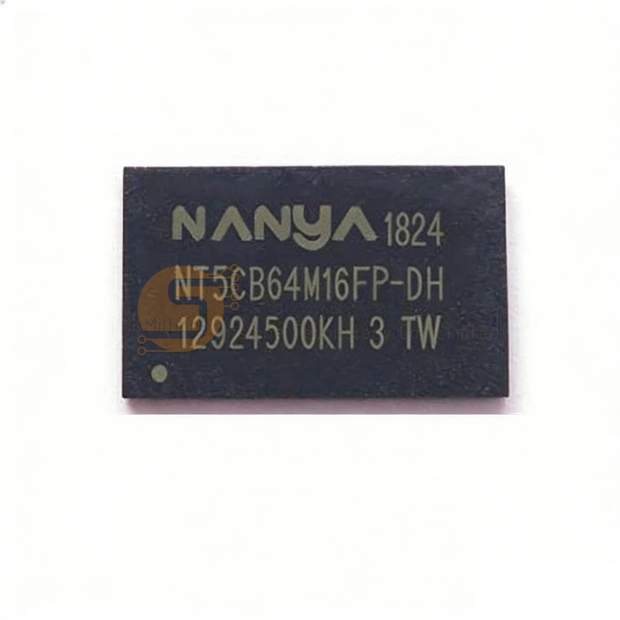 5pcs NT5CB64M16FP-DH DDR3 SDRAM Chip FBGA96 1Gb 64Mx16 Bit Memory IC For PC Router TV Box Brand New and Original