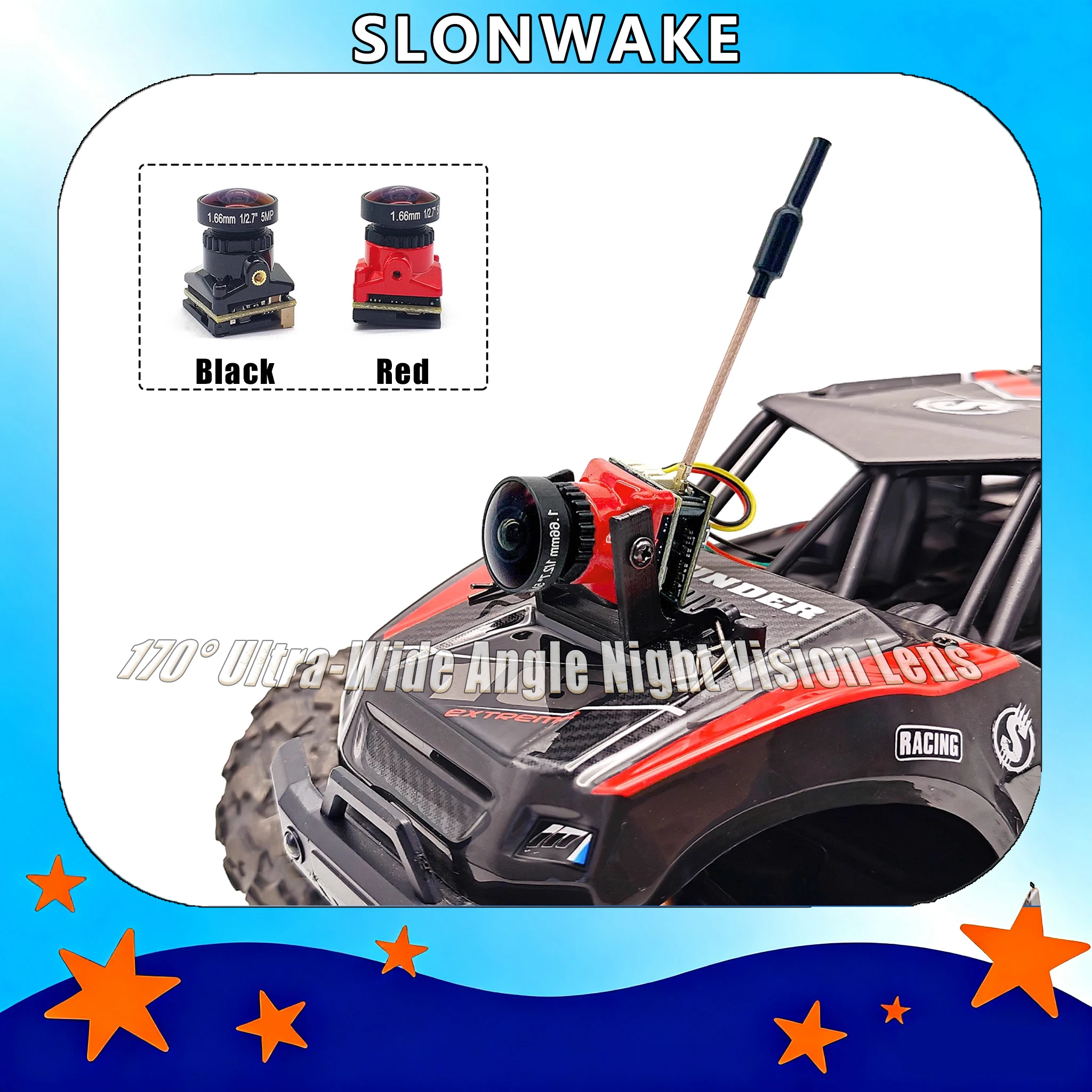 جهاز إرسال SLONWAKE 5.8G 400mW - مراجعة Drone Rc Controller وسعره