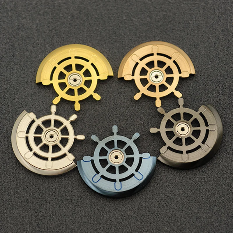 Mod NH35 NH36 Movement Automatic Hammer Rotor Fits NH34 NH35 NH36 NH38 NH70 4R 6R 7S26 Movement Pendulum Men's Watch Refit Parts