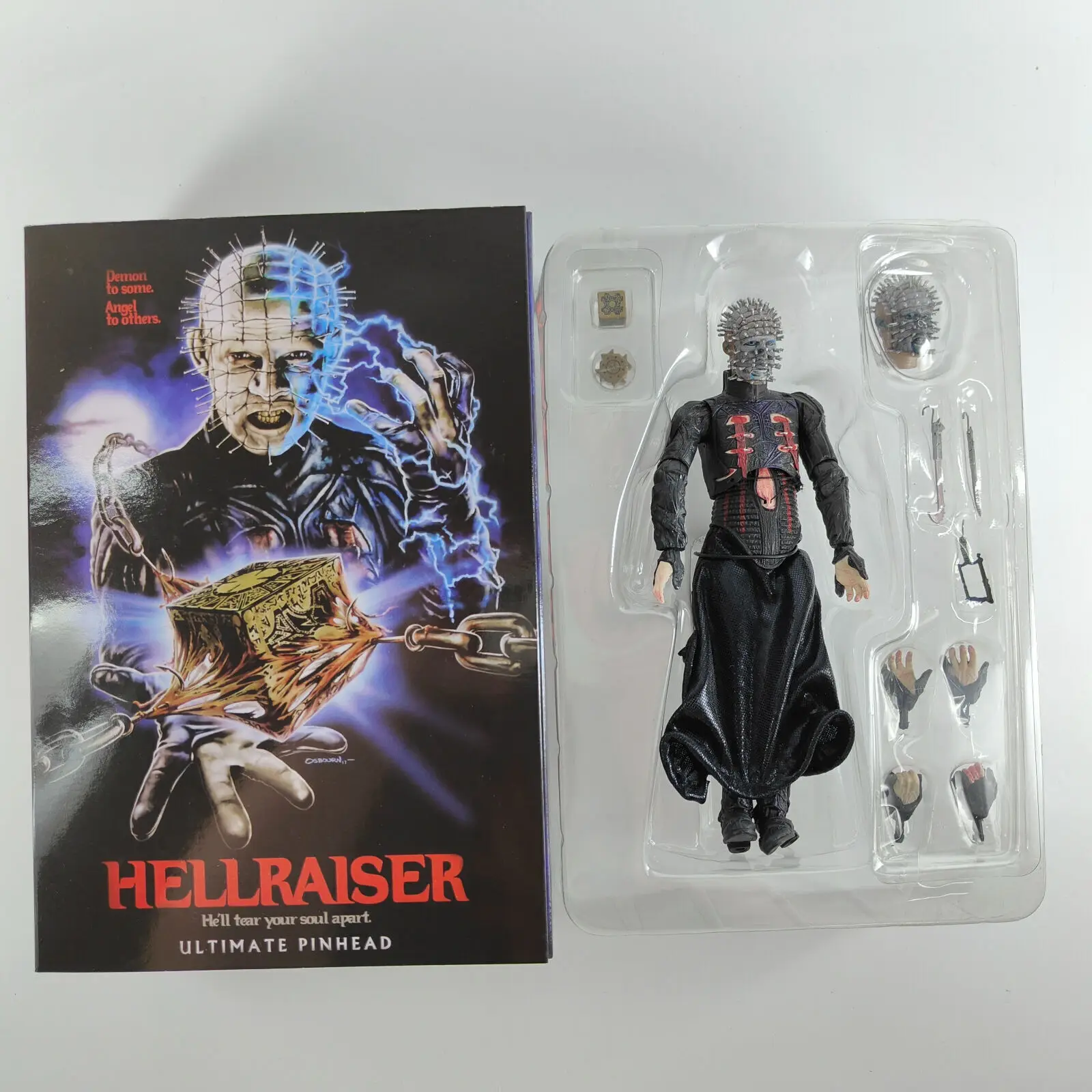 Figure Hellraiser NECA He'll Tear Your Soul Apart Ultimate Pinhead Action Figure PVC Movable Collection Toy Birthday Gifts