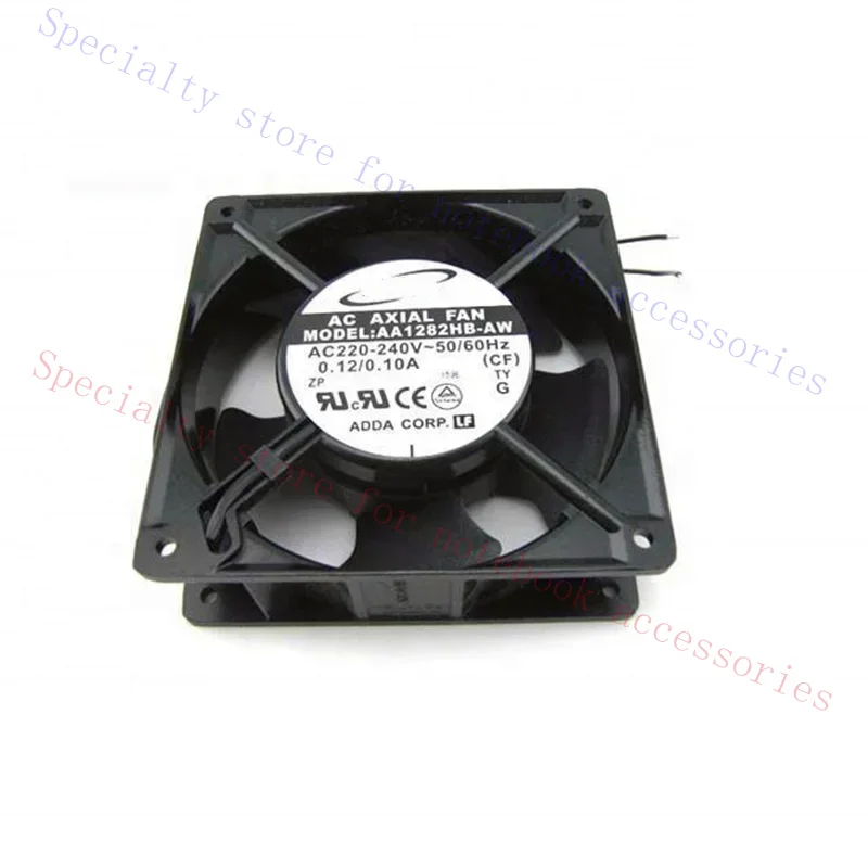 AAA+ AA1282HB-AW 12038 120x120x38mm 12cm 220V AC 0.12A 27.6 W 94.5CFM 2700RPM Elevator Chassis Cabinet Axial Cooling Fan