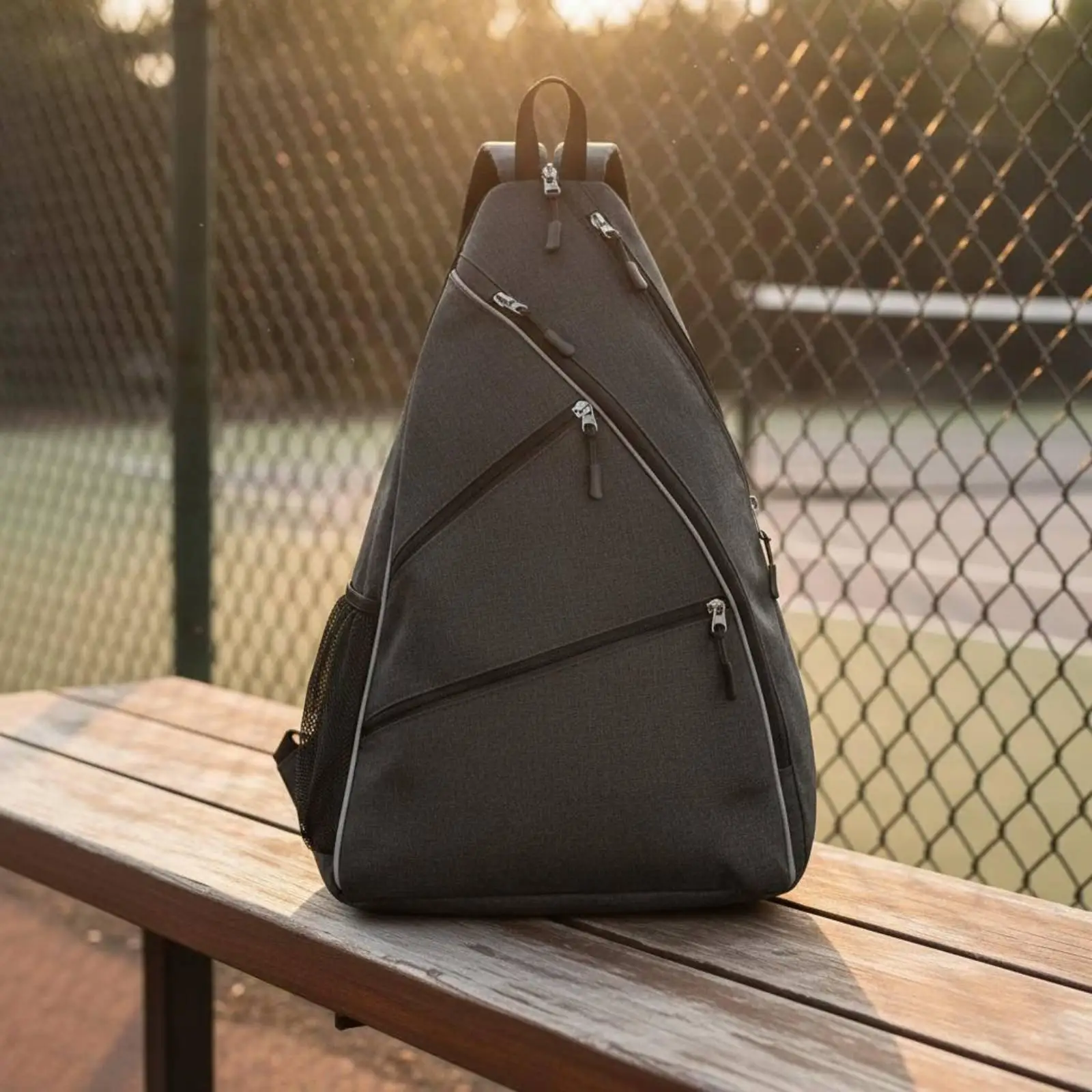 Badminton Racquet Bag Lightweight Tennis Shoulder Backpack Versatile Carry Tennis Backpack for Men, Women, Sports Training Gym