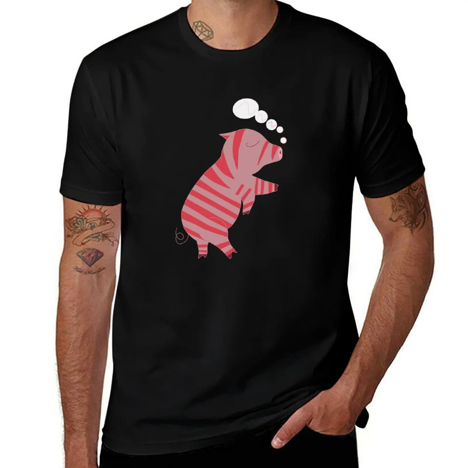 peppermint preston T-Shirt Soft Cotton Print T-Shirt