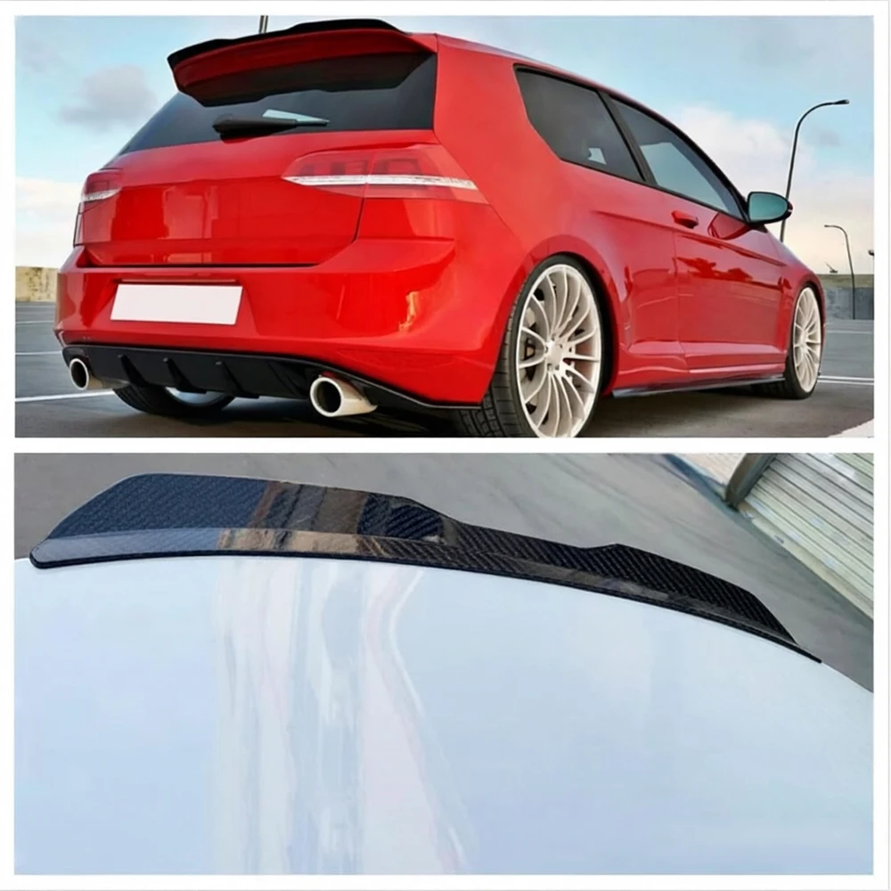 Rennsport-Stil Heckspoiler für Landwirtschaftsfahrzeuge – Leichter Aufklebe-ABS-Heckflügel mit Klebeband – Modifiziertes Auto-Radzubehör – Detail 2