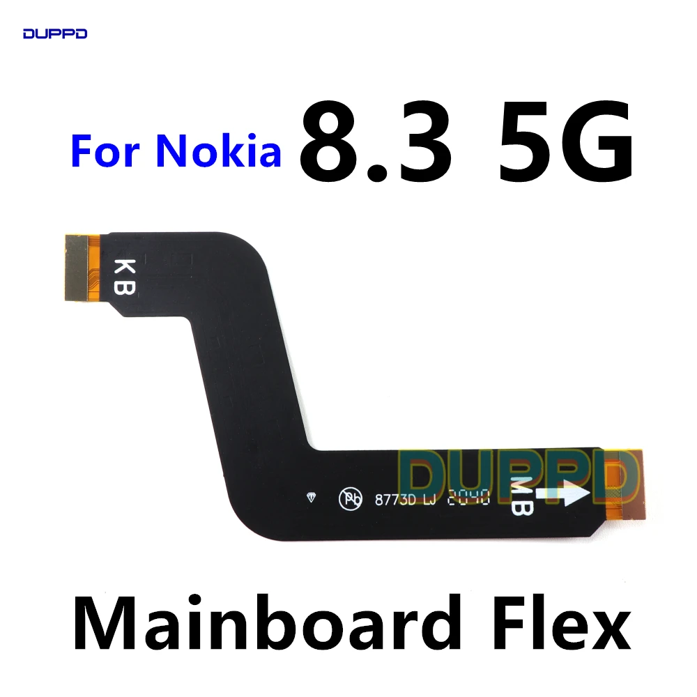 For Nokia 8.3 5G  USB Type-C Charging Port Mic Sensor Antenna Earphone Jack Board Connector Mainboard Flex Cable