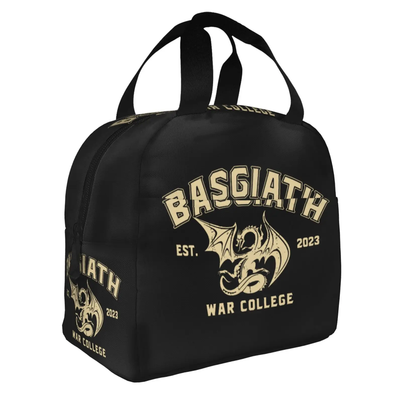 Basgiath Est War College Lunch Box Waterproof Thermal Cooler Food Insulated Lunch Bag Kids for Kids Portable Picnic Tote Bags