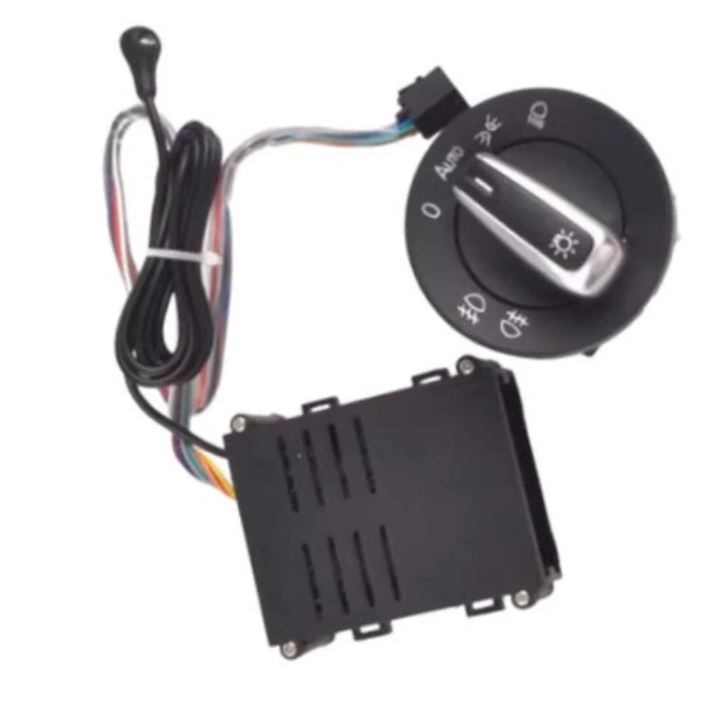 Auto Lighting Control Headlight Switch For Daily Driving Black Replacement Fog Light Switch Reliable Connection