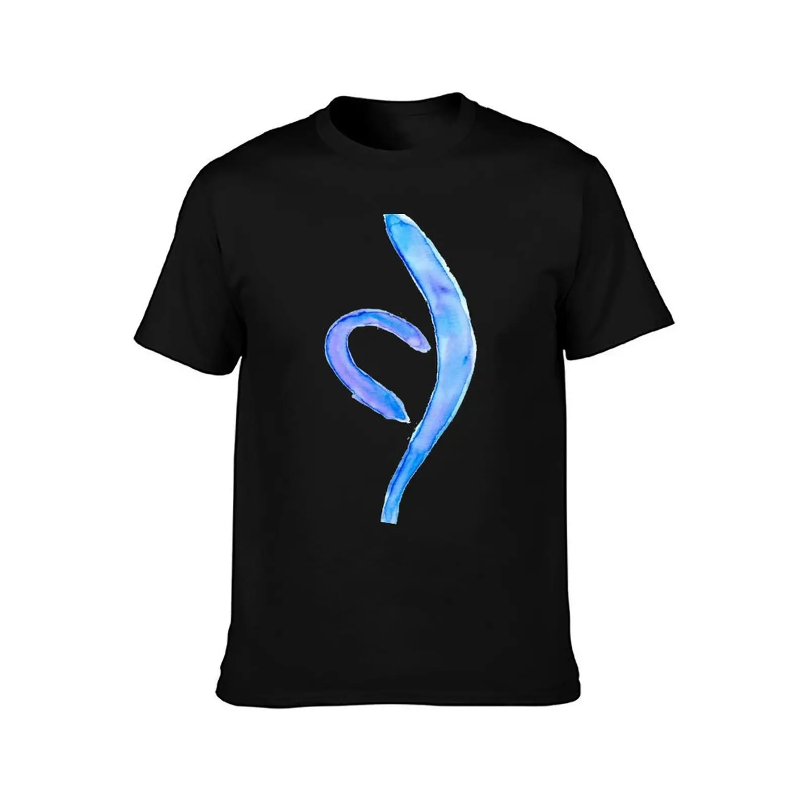 Watercolor Eating Disorder Recovery Symbol T-Shirt High Quality Durable T-Shirt