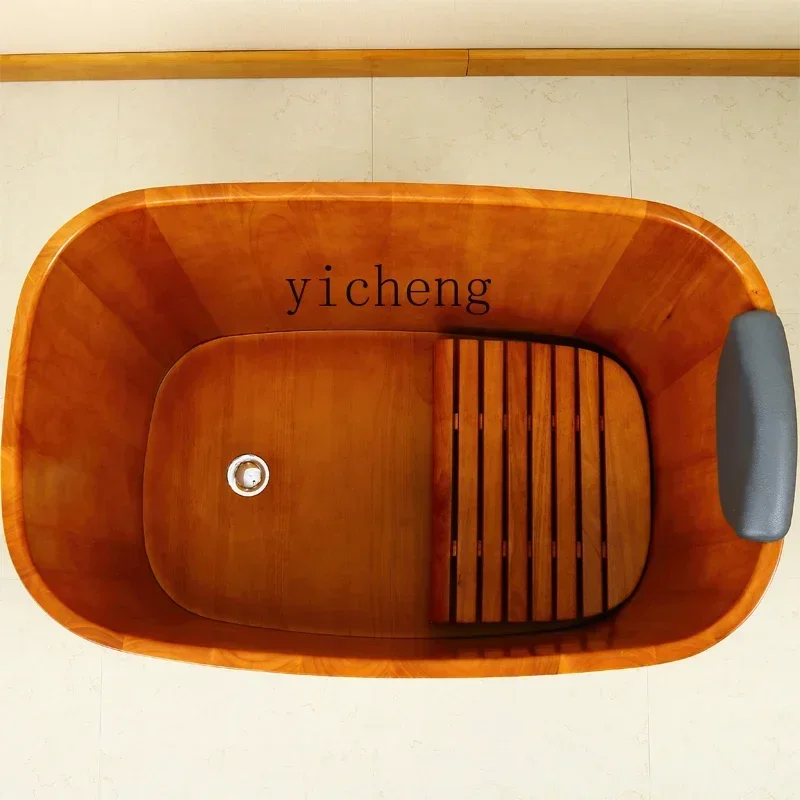

Bath Barrel Bath Barrel Wooden Bathtub Simple Adult Solid Wood Bathtub