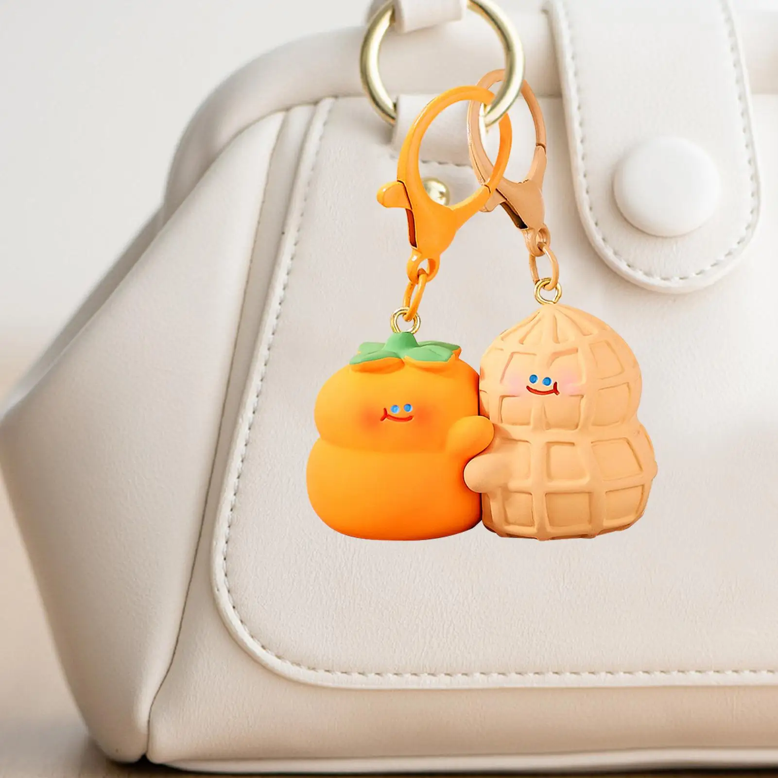 Couple Keychain Car Key Holder Chain For Couples Cute Cartoon Backpack Decoration Keyring Charm For Women Men Teens Kids Boys