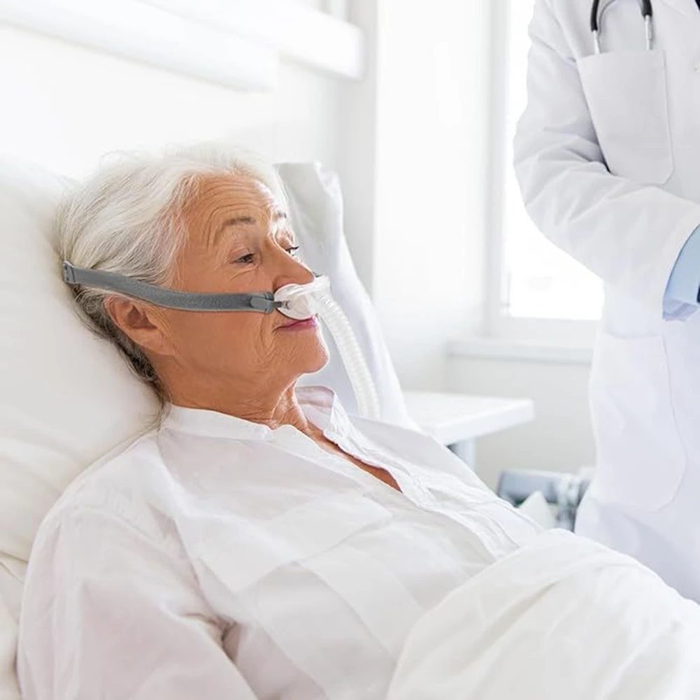 

AT63-2 Packs Nasal Pillows For Resmed Airfit P10 For Airfit P10 Soft Silicone Cushions Large CPAP Mask Accessories