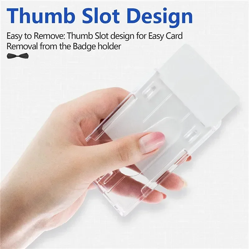 Oval Badge Reel Retractable Zinc Alloy Working Permit Clip Transparent Exhibition ID Card Tag Clips Pass Work Card Holder Reels