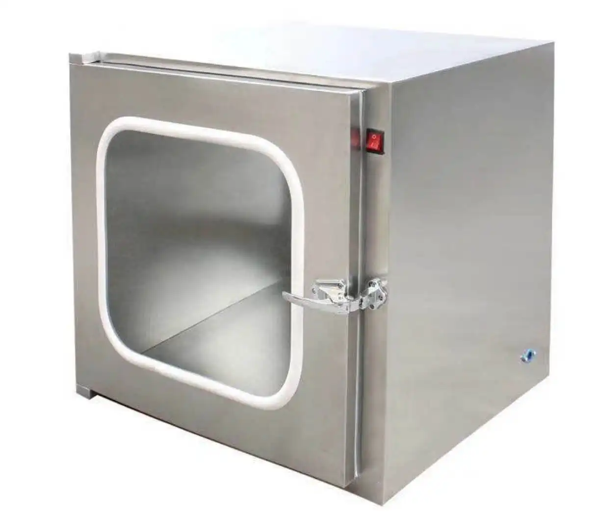 Laboratory Cabinet,Air Lab Sterilization Laminar Flow Portable UV Lamp Wholesale Double Door Gmp Area Corner Pass-Through Box Fo