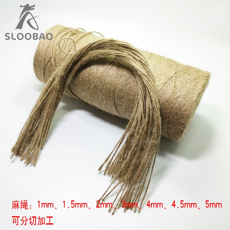 

100PC /lot hemp rope clothes tag cable Manual lock Tighten the fastener fastener for clothing label accessories