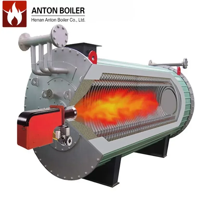J Extremely Stable Temperature Control YYQW Series 1.6 Million Kcal Industrial Automatic Thermo Oil Heating Boiler for