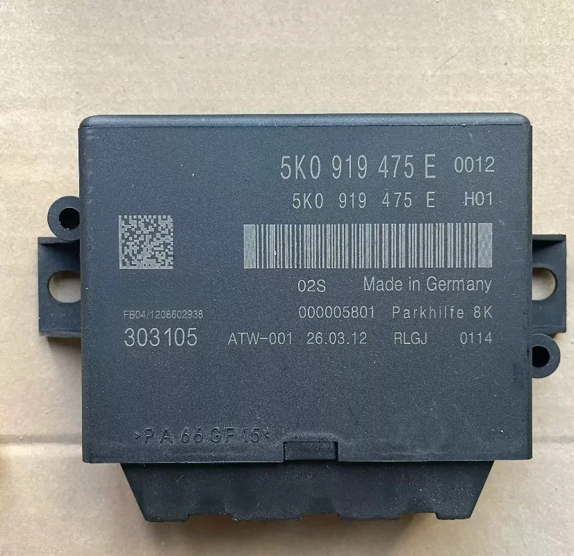 For Golf 6 High R Reverse Radar Control Box 5K0919475E 1pcs