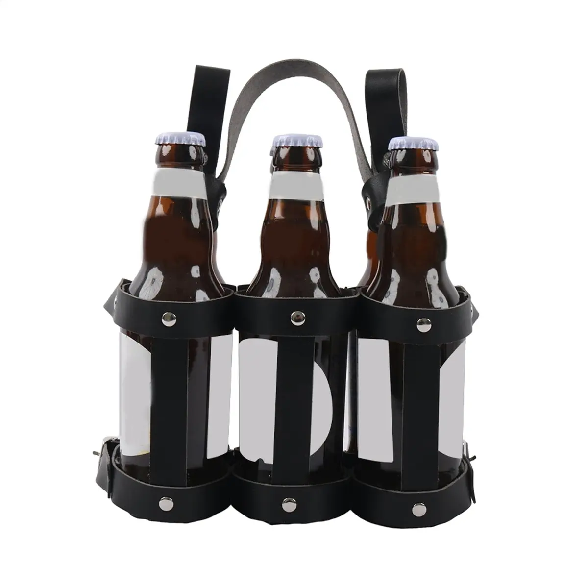 【AD10~】 Beer Bottle Holder Water Bottle Bike Carrier Beverage Drink Carrier Bike Back Seat Bottle Holder, Holds Up to 6 Bottles