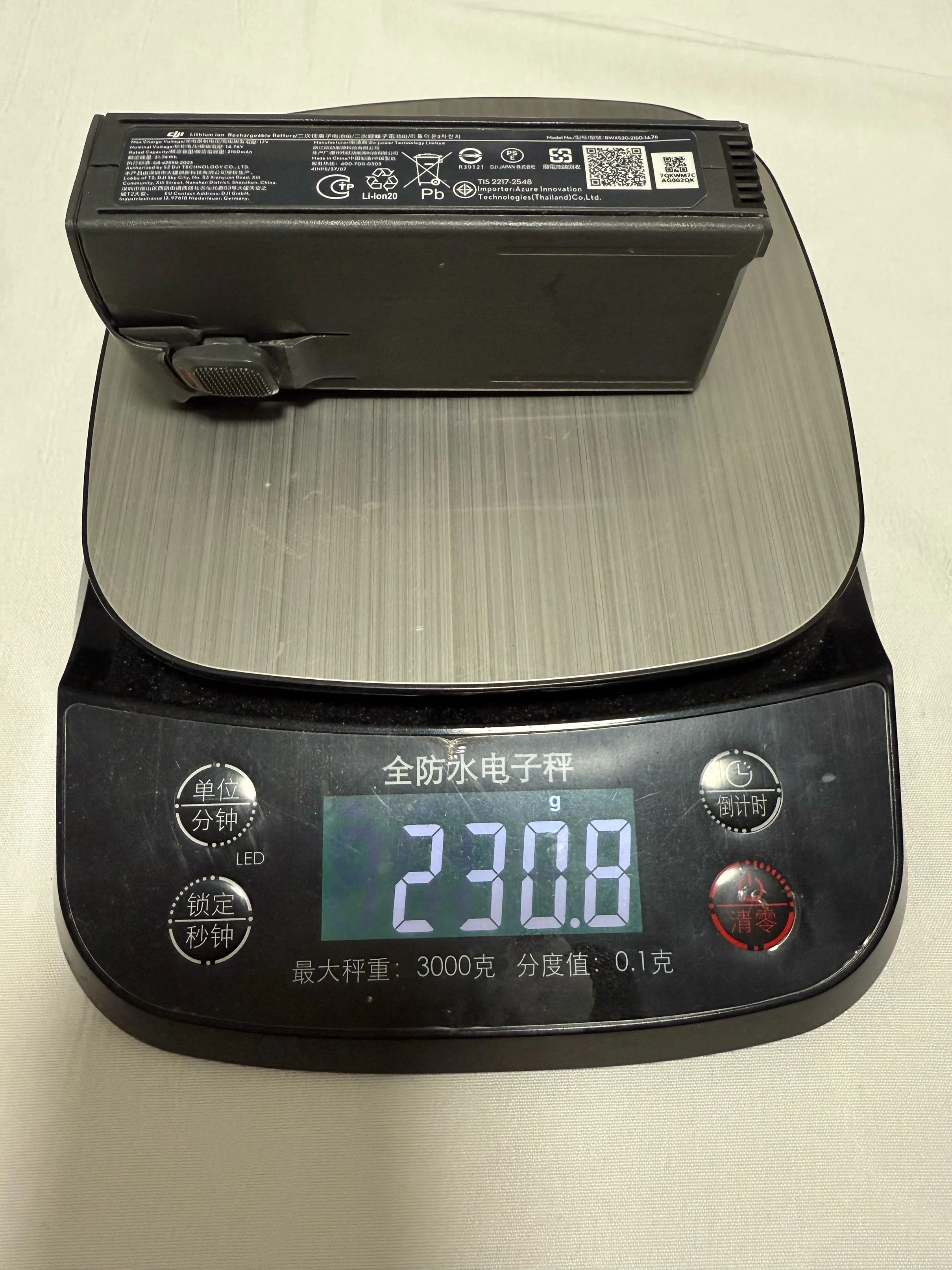 4500mAh Refitted Higher Capacity Battery Compatible with Avata2