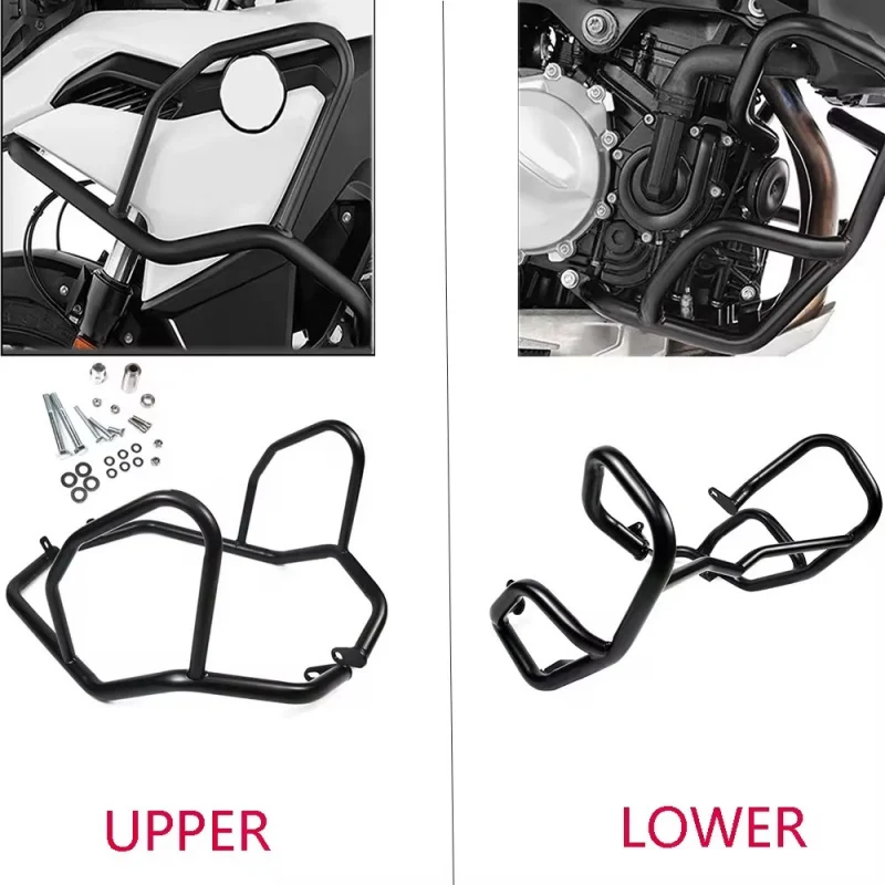 

For BMW F850GS F750GS F 750 850 GS 2017-2023 Motorcycle Engine Guard Fairing Frame Protector Upper Lower Crash Tank Bar Bumper