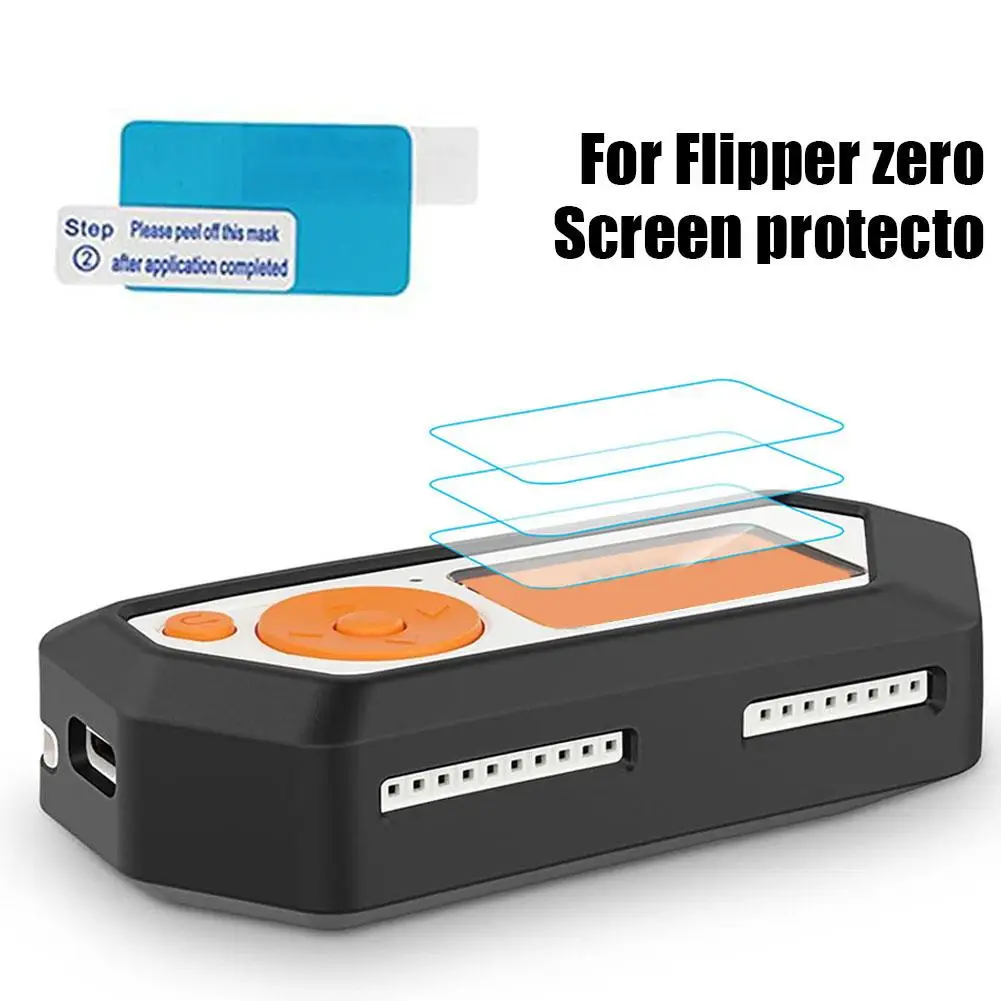 Schermo Tpu Flim per Flipper Zero Game Console Screen Protector Anti Fingerprint pellicola trasparente per Flipper Zero R5s9