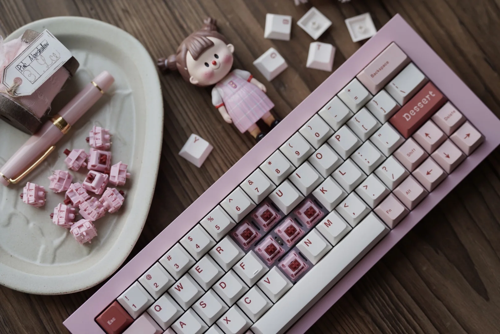 ZT60 CNC Aluminum Alloy 60% Layout Mechanical Keyboard Case For GH60 Customized Aluminum Keyboard Base For Wooting 60 PCB