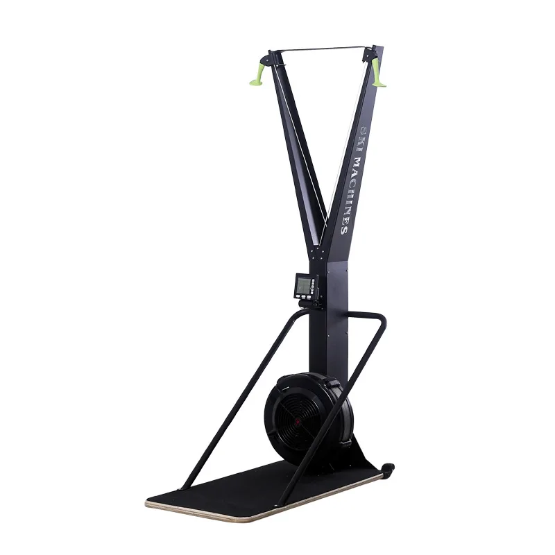LongGlory Home Gym New Cross Fitness Wind Resistance Trainer Ski Simulator Machine Air Ski Fitness Machine
