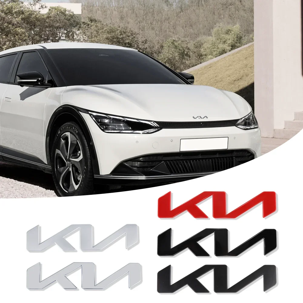 Car Front Hood 3D ABS Emblem Trunk Decoration Logo Stickers For KIA K5 K9 Sorento Ceed Sportage Carnival Stinger Forte Niro view 3