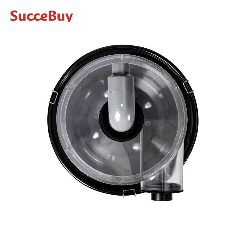 SucceBuy فاصل الغبار الإعصار مع خزان معدني 4 "فاصل الإعصار التحديثية ABS نائب الغبار مع فتحة 2" O.D. الموصل والخرطوم