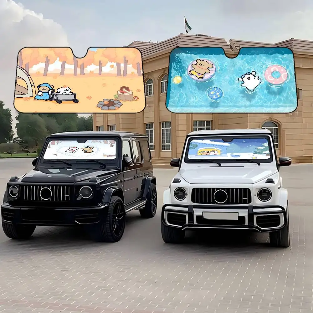 

Автомобильный солнцезащитный козырек с милой собакой, M-Maltese, солнцезащитный козырек на переднее окно для большинства седанов, внедорожник, блоки, максимальные ультрафиолетовые лучи, сохраняют ваш автомобиль, крутой