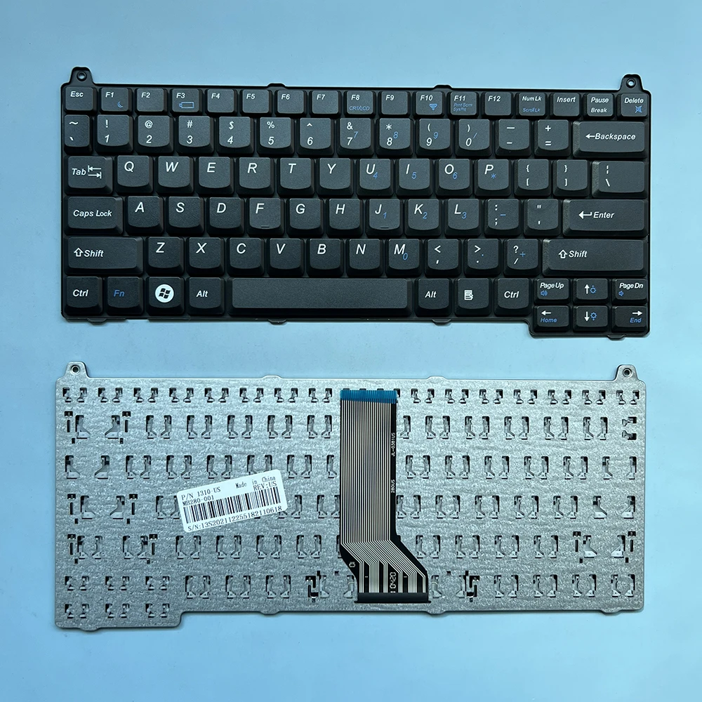 

XIN US Keyboard For DELL VOSTRO 1310 1320 1510 1520 2510 Laptop English 0C800K PK1302Q0400