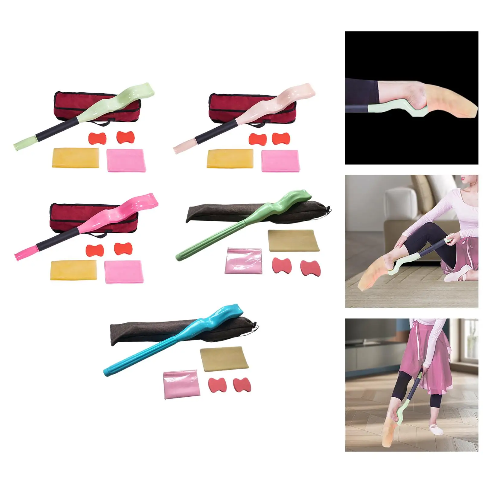 

Ballet Foot Stretch Set Foot Leg Stretcher Premium Dance Stretching Equipment