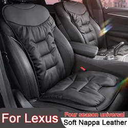 Breathable Car Seat Cushion Nappa Leather Protect Pad Car Seat Cover For Lexus ES IS LS GS CT RC RX NX UX 200h 270/350/450H 250