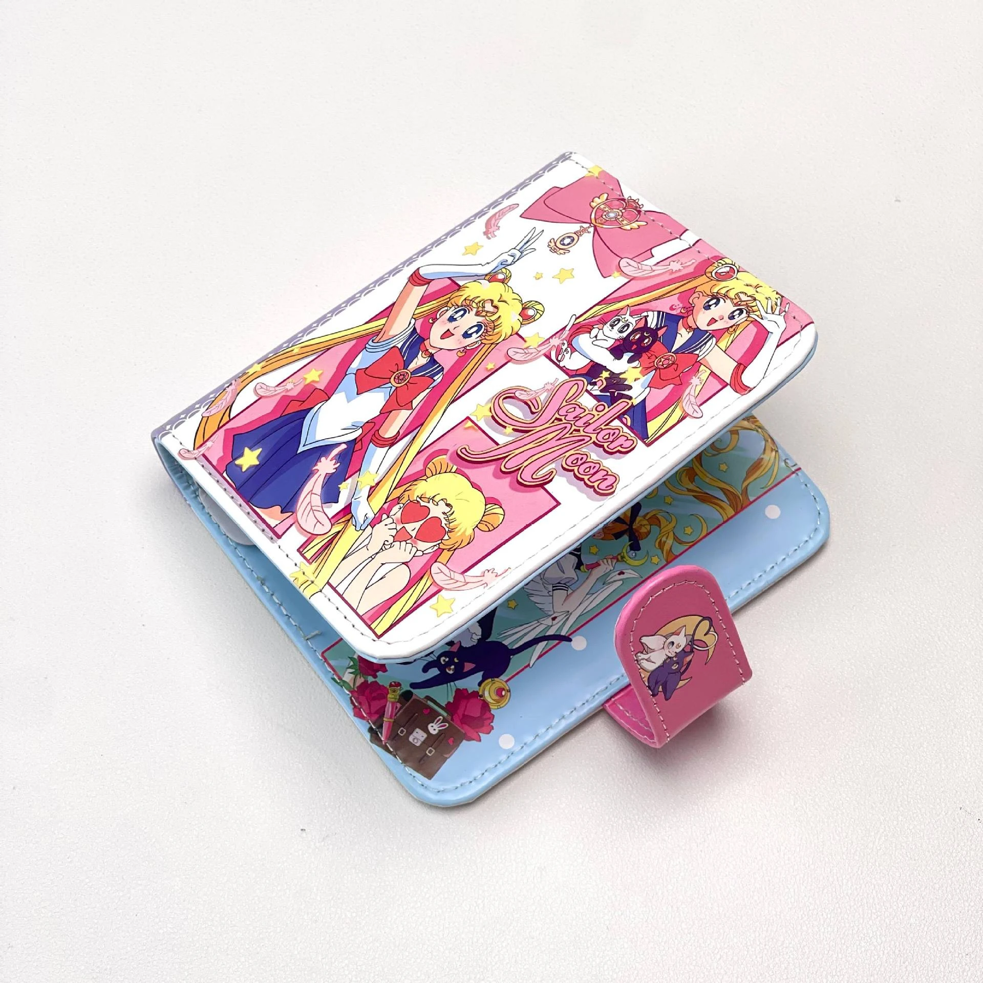 Bandai Sailor Moon Card-bound notebook Printed notebook Colorful-page diary book Student gifts surprises comics souvenirs trendy - view 4