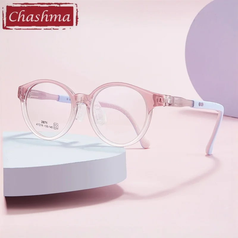 

Chashma 47 mm Flexible Frame Child Trend Eyeglasses Kids Blue Light Block Optical Glasses Spectacles Boys and Girls