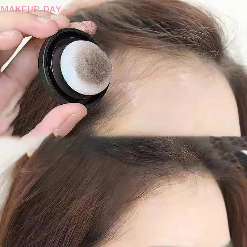 1 pc 4g Haar linie Puder sofort schwarz braun Wurzel vertuschen Haar Cover ag Farbe Reparatur füllen in Haars chatten Frauen Make-up-Tools