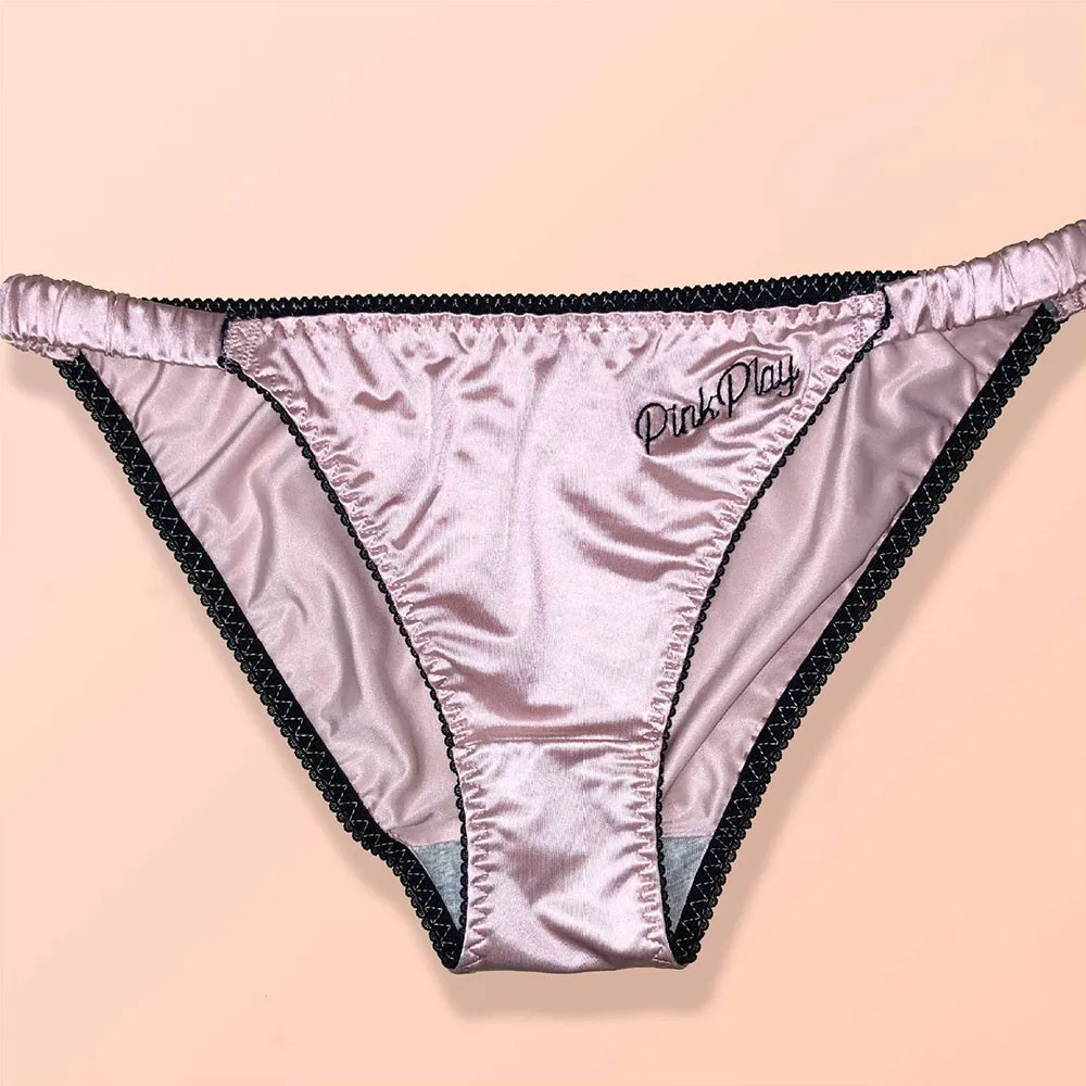 M-L Panties Polyamide Silk Satin Underwear Women Women\'s Knickers Ladies Lingerie Brand New Hot New 2021 High Quality